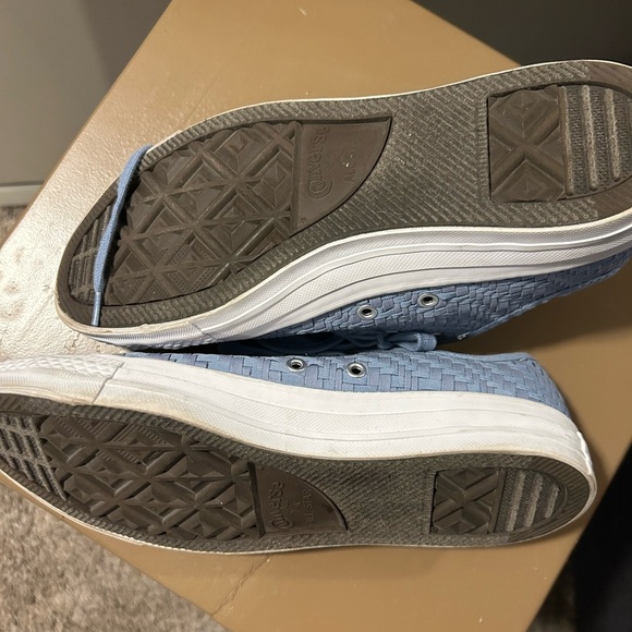 Converse Women's Blue Sneakers - Picture 8 of 9